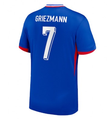 Frankrig Antoine Griezmann #7 Replika Hjemmebanetrøje EM 2024 Kortærmet
